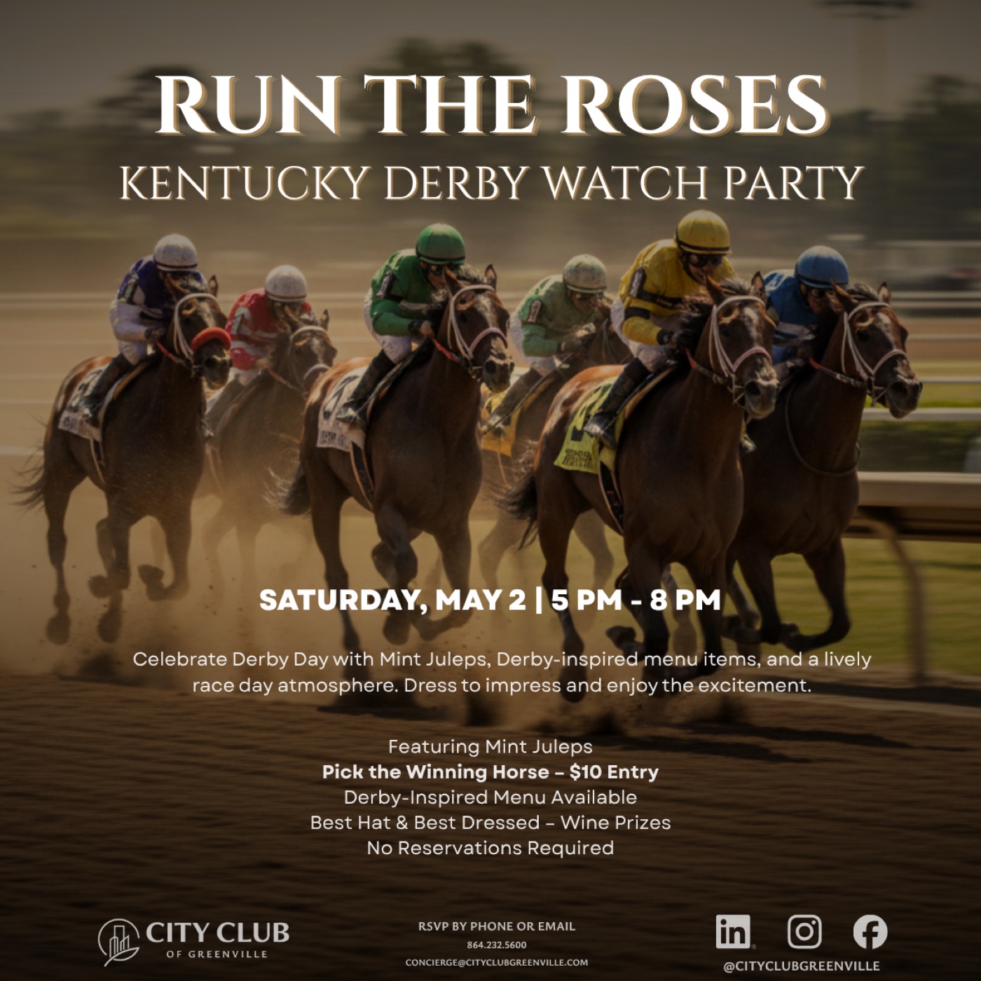 Run the Roses — Kentucky Derby Watch Party