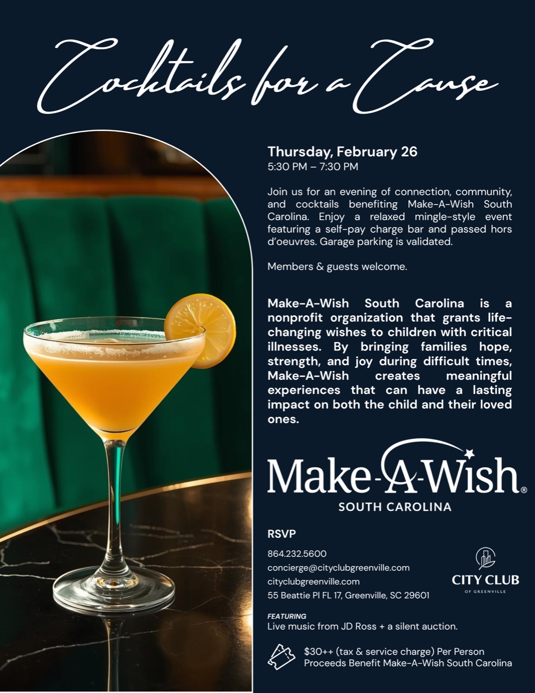 Charlotte City Club — February